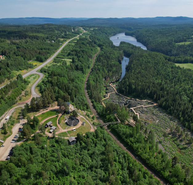 Foto på vattenfall. Foto på vattenfall.