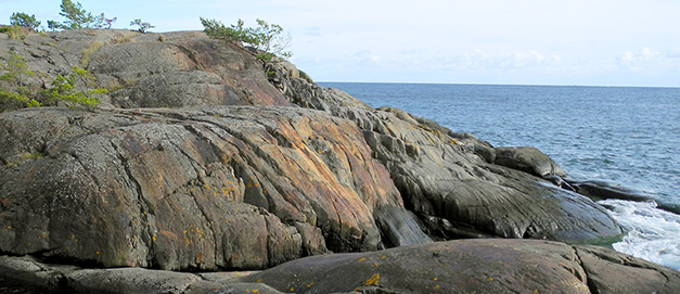 Berggrund på Utö Berggrund på Utö