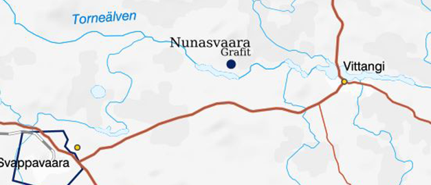 SGU:s kartvisare Riksintressen, mineral. SGU:s kartvisare Riksintressen, mineral.