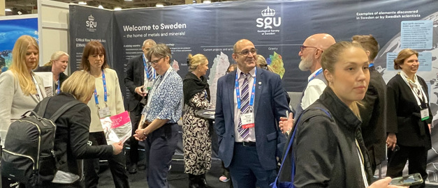 Picture of SGU empoyees at PDAC 2025