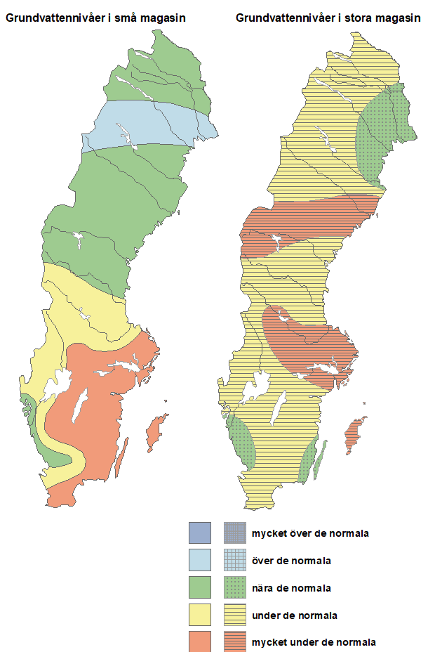 Grundvattenniv&aring;er i januari 2019