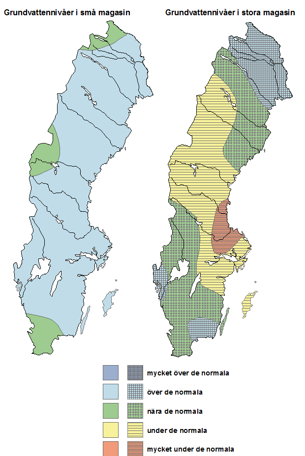 Grundvattenniv&aring;er i februari 2018