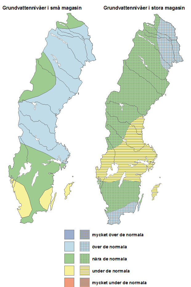 Grundvattenniv&aring;er i maj