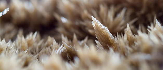Celestin (strontiumsulfat).