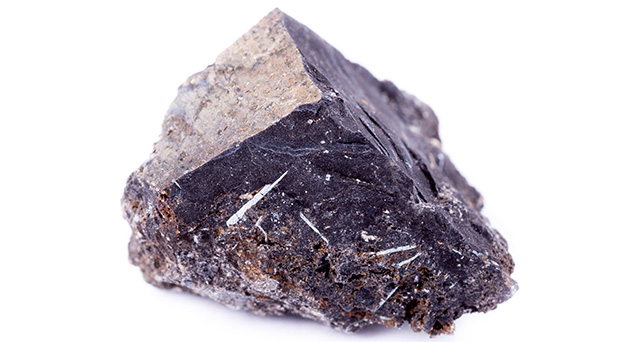 Ilmenitmineral (järntitanoxid). Ilmenitmineral (järntitanoxid).
