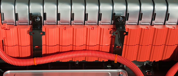 Elbilsbatterier. Elbilsbatterier.