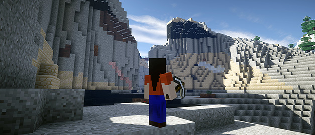 Bild: BetterGeoEdu. Bilden visar BetterGeo-modifikationen i Minecraft. Bild: BetterGeoEdu. Bilden visar BetterGeo-modifikationen i Minecraft.