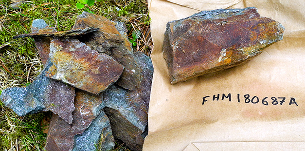 Mineral från Fagersta. Mineral från Fagersta.