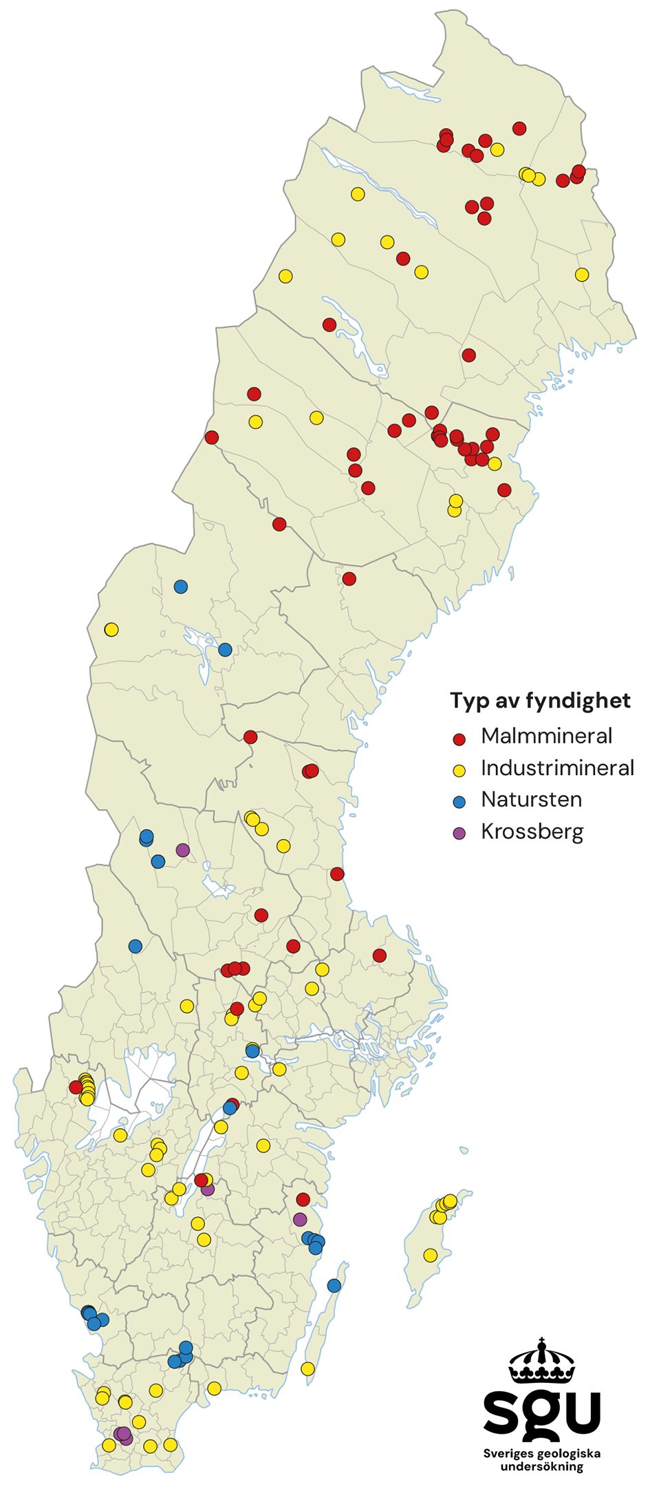 Karta över riksintressen.