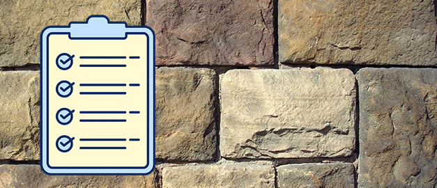 Bild på checklista.