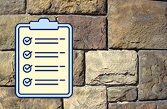 Bild på checklista.