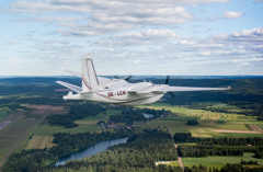 Bild på flyg.