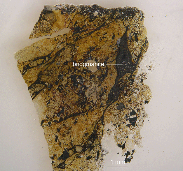 Bridgmanit, v&auml;rldens vanligaste mineral