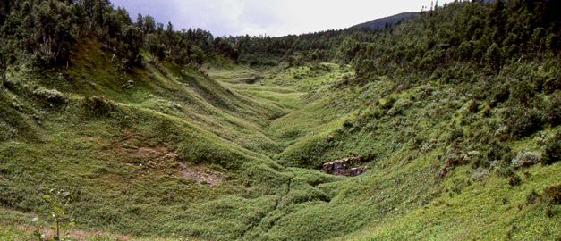 Bjurälvens karstlandskap. Bjurälvens karstlandskap.