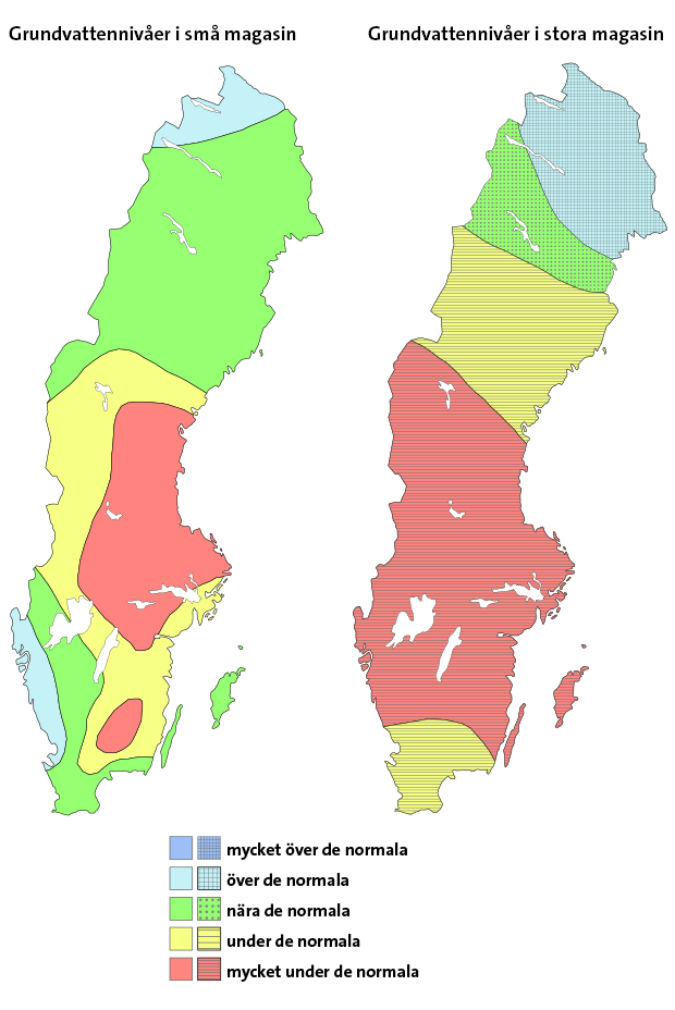 Grundvattenniv&aring;er juni