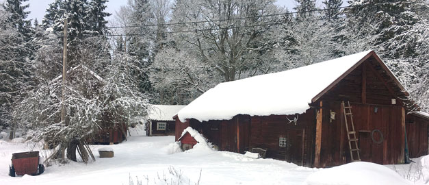 Rikligt med snö under 2018 Rikligt med snö under 2018