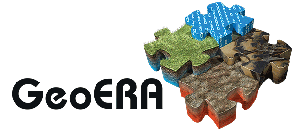 Symbol för GeoERA. Illustration. Symbol för GeoERA. Illustration.