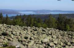 Stenar och berg, Höga kusten. Foto.
