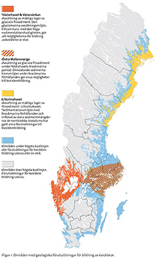 Områden med risk för kvicklera