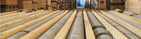 Mines and drill core