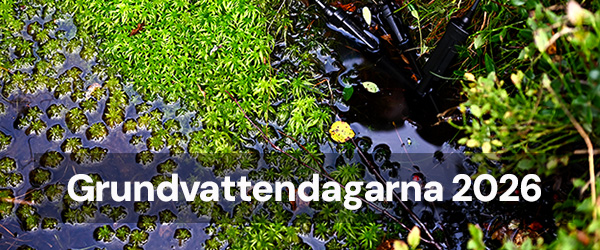 Bild på Grundvattendagarna 2026.